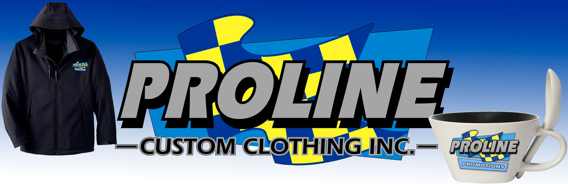 Proline Custom Clothing Inc. is a family-owned Canadian business specializing in corporate apparel and other promotional items.